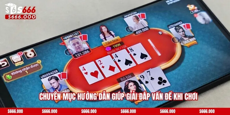 Giải đáp vấn đề khi chơi 